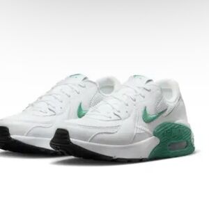 White and Green Nike Air max Emcee